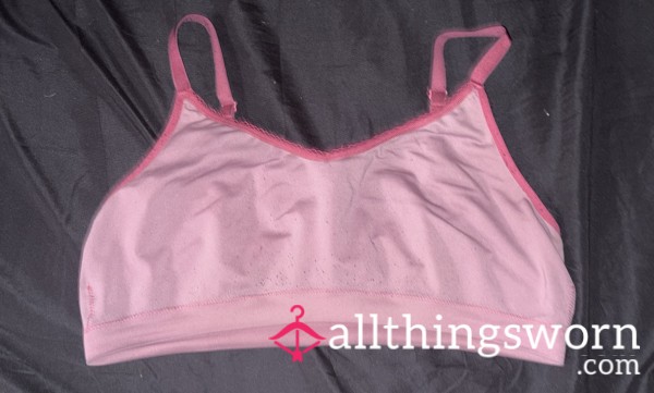 Worn Pink Bra (4 Days)