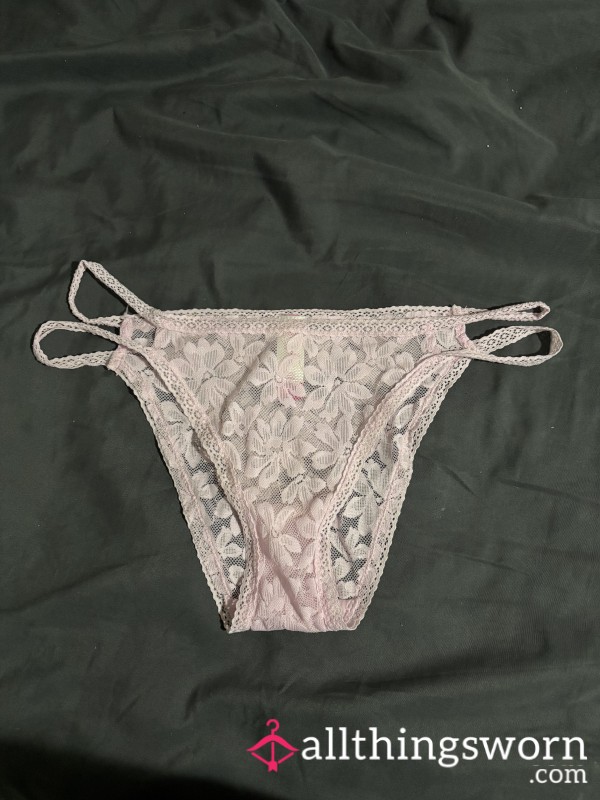 Worn Pink Panties