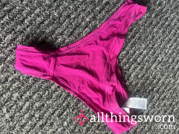 Worn Pink Panties