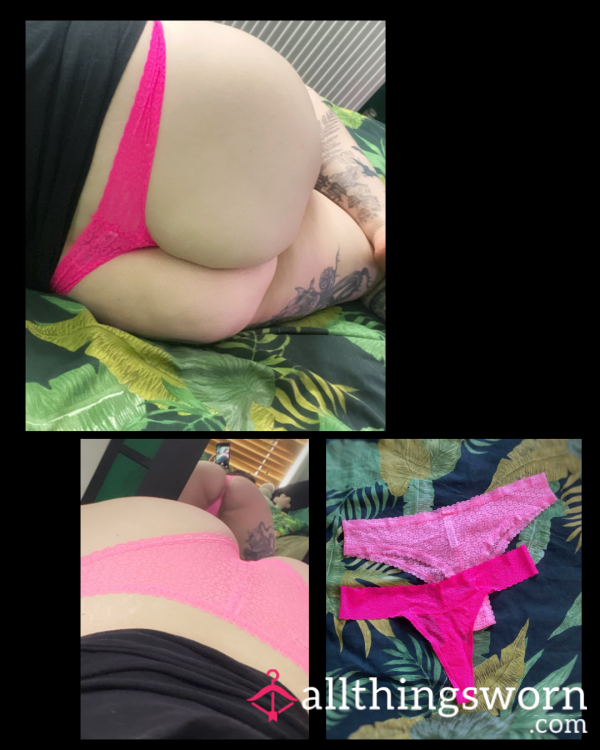 Worn Pink Panties 💗