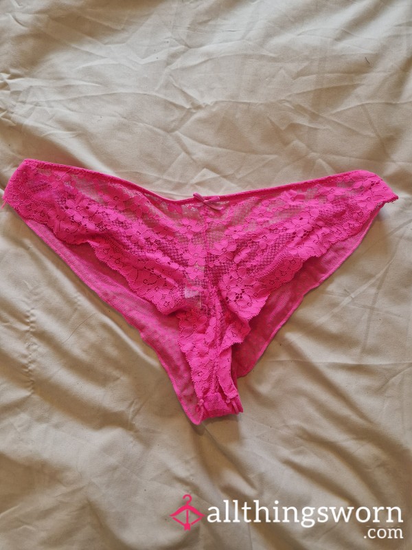 Worn Pink Panties