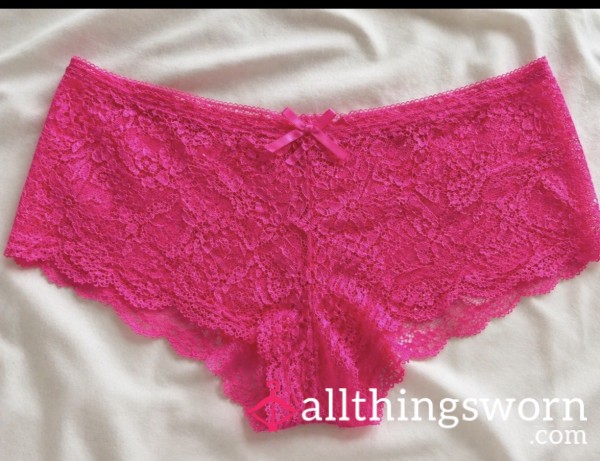 Worn Pink Panties