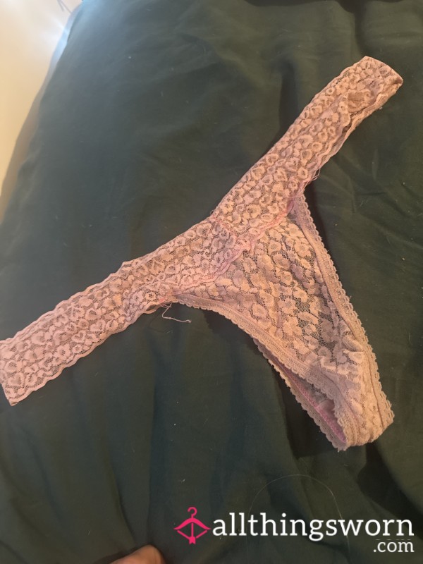 Worn Pink Panties Just For You 🫶🏽