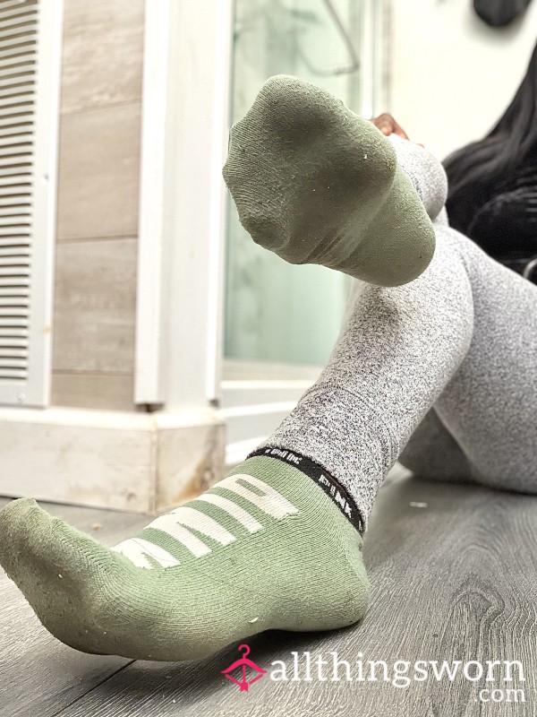 Worn PINK Victoria’s Secret Socks