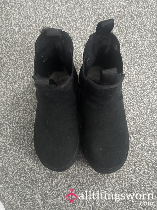 Worn Platform Uggs Boots