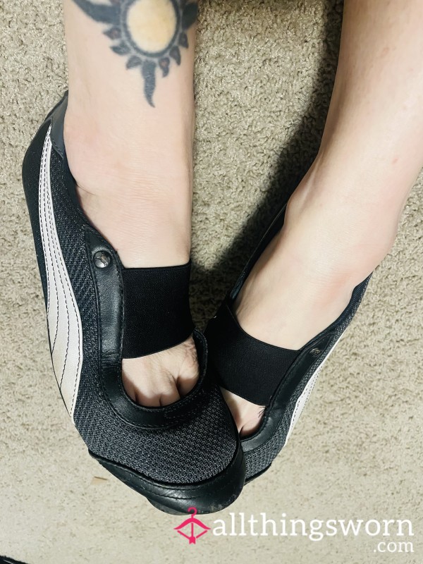 Worn Puma Ballerina Sneakers Sneakerina