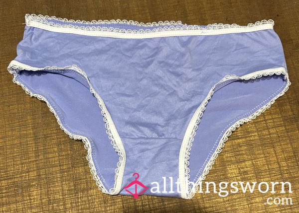 💜Worn Purple Panties💜