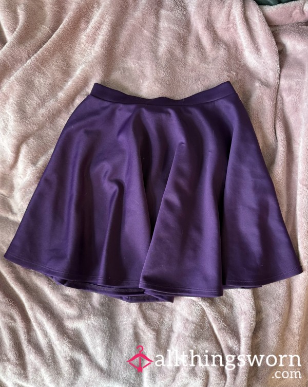 Worn Purple Skirt Size M 💜