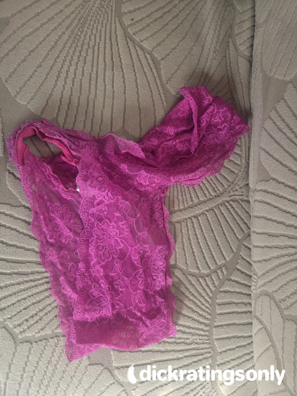 Worn Purple Slip