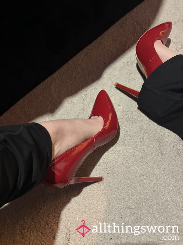 Worn Red Heels