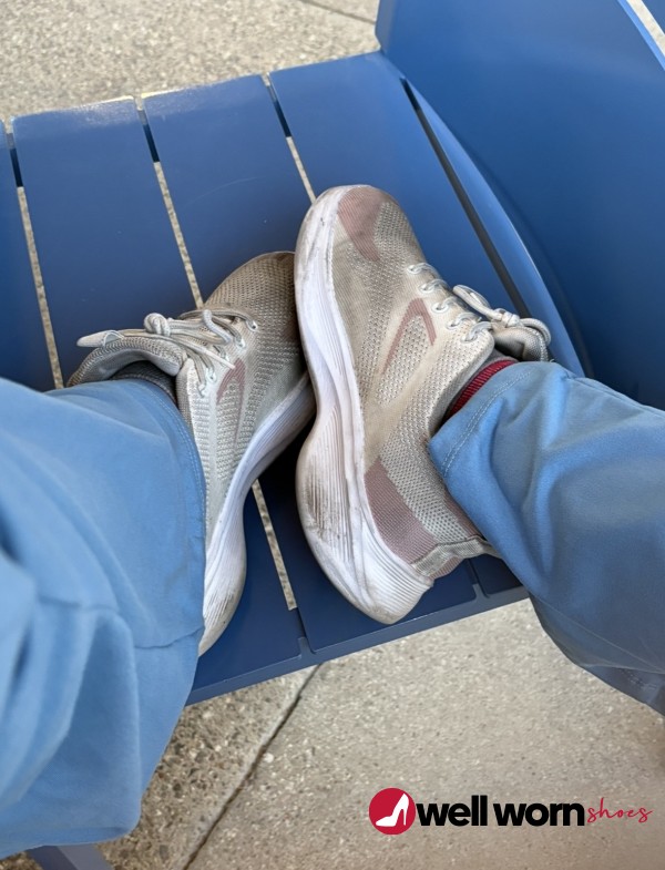 Worn Running Shoes