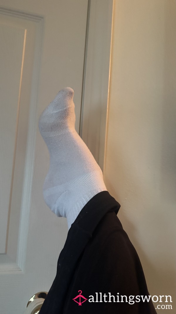 Worn Running Socks