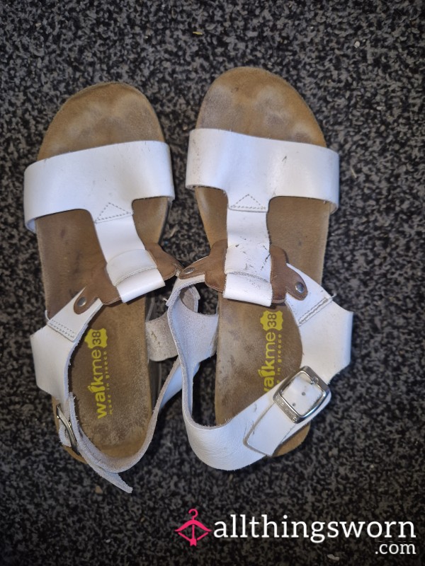 Worn Sandal Wedges