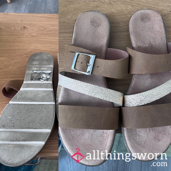 Worn Sandals
