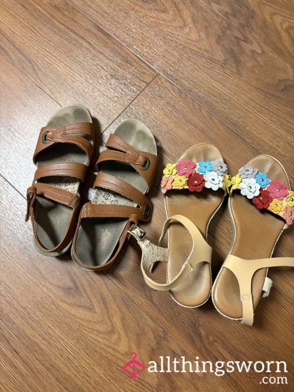Worn Sandals