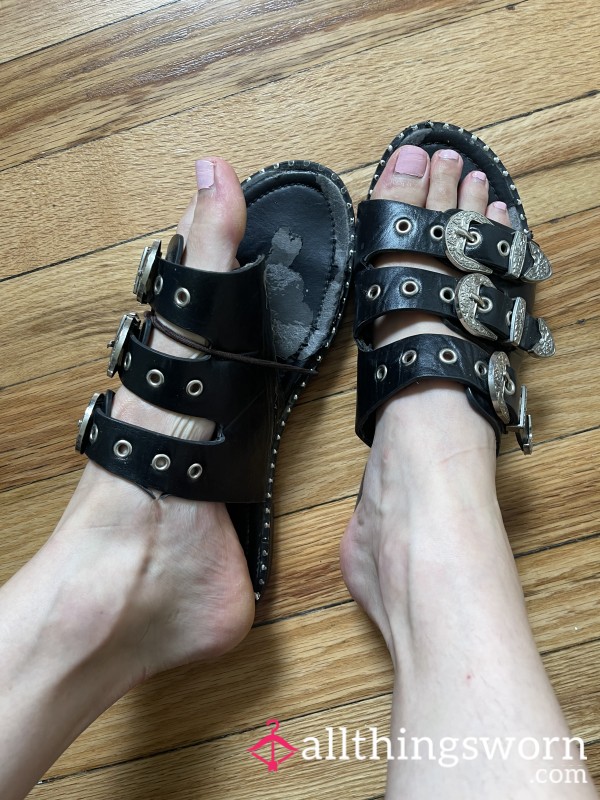 Worn Sandals