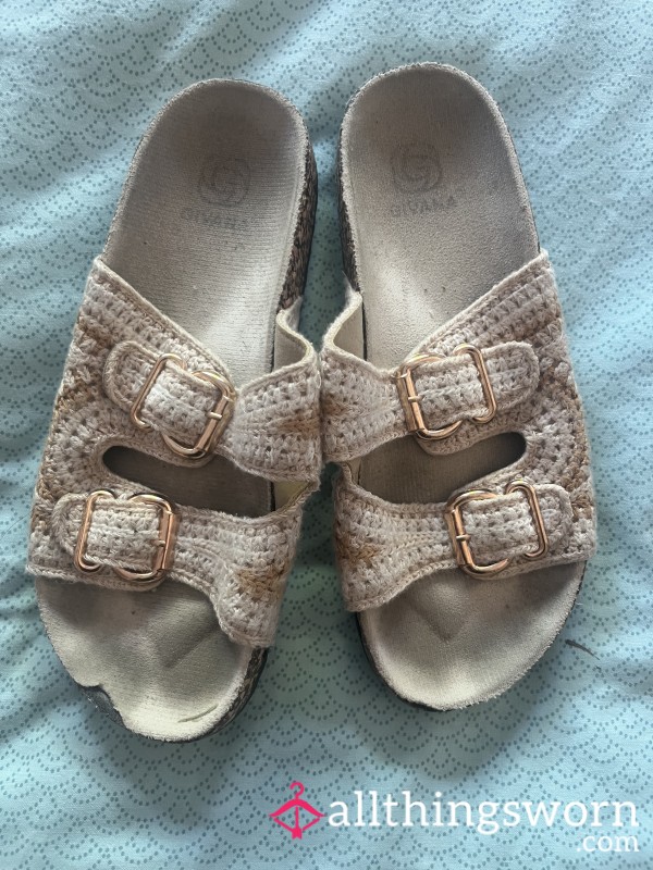 Worn Sandals