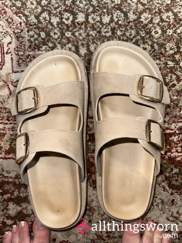 Worn Sandals