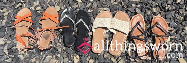 Worn Sandals