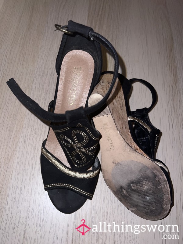 Worn S**y High Heels
