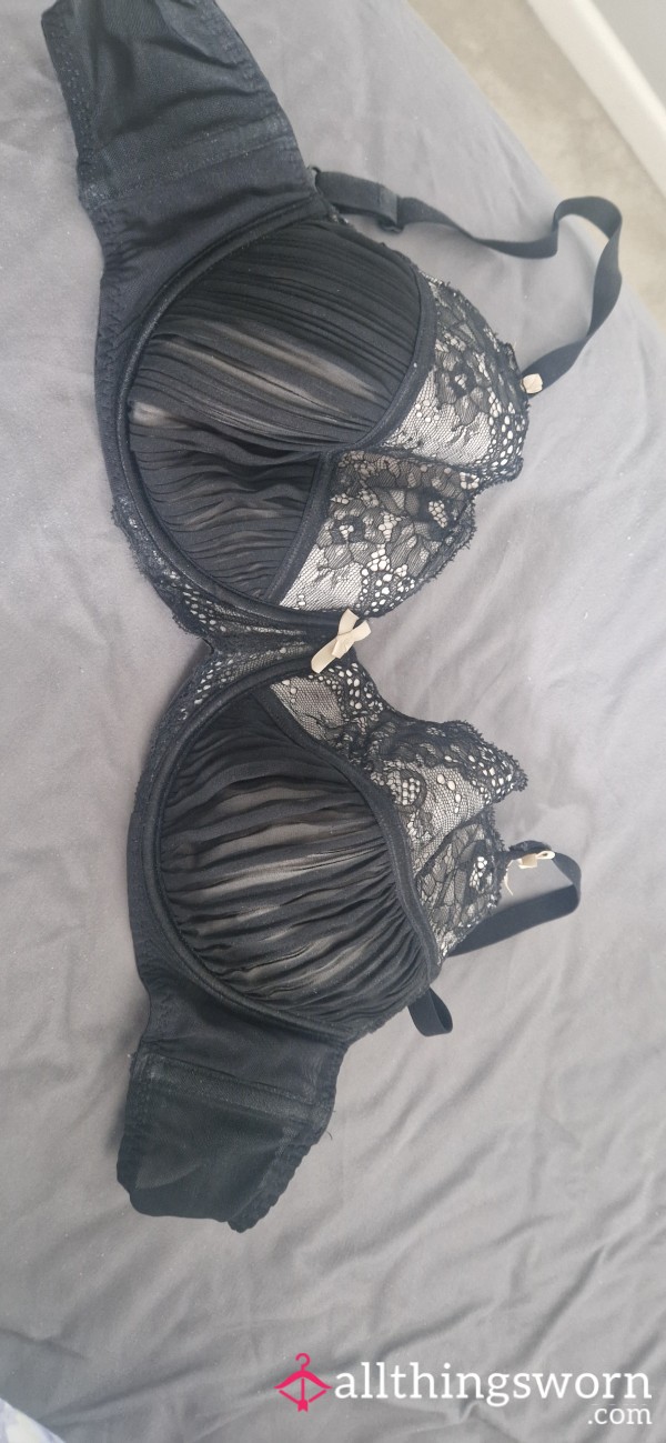 Worn S**y Lace Bra