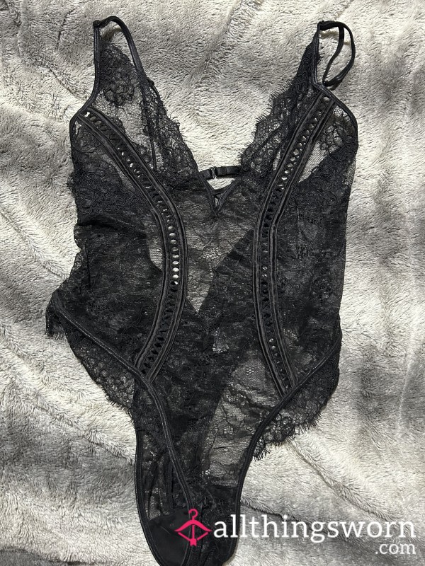 Worn S**y One Piece Lingerie See Threw