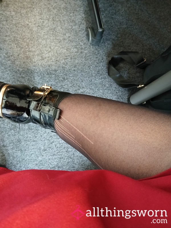 Worn Sheer Tights