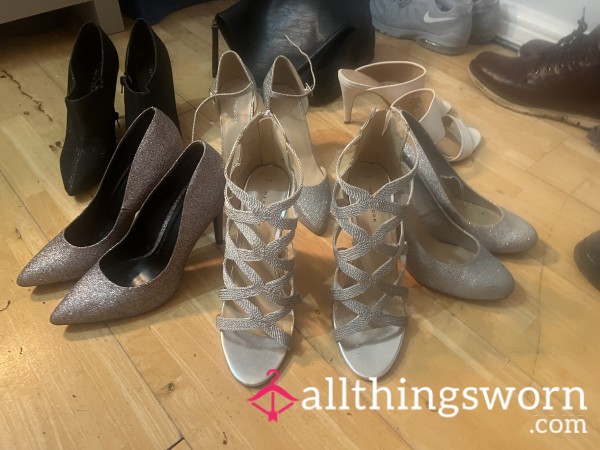 Worn Shoes. Dirty Nasty