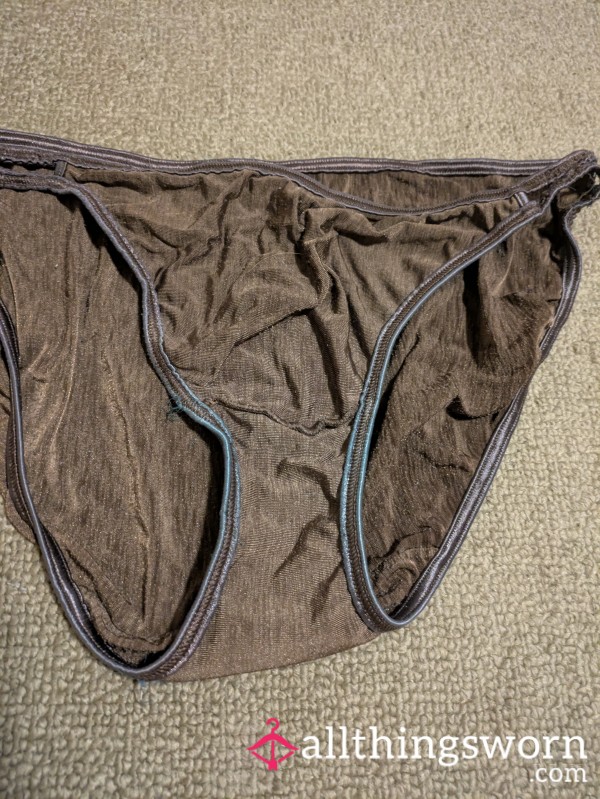 Worn Silky Soft Bikini Style Panty