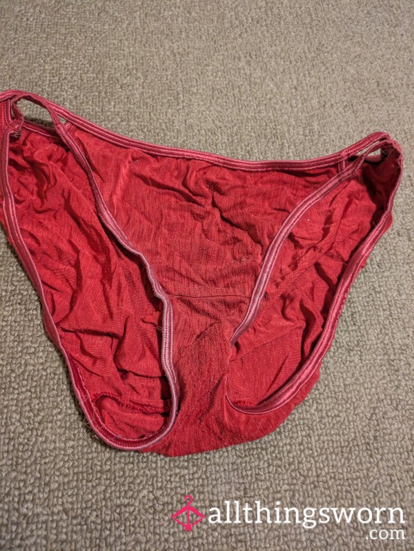 Worn Silky Soft Bikini Style Panty