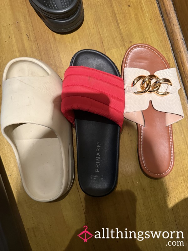 Worn Sliders – Loved & Ready For You