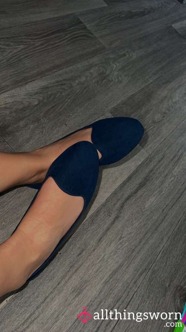 🥿 Worn Slip-On Flats – Full Of My Footprints & Feminine Scent 💋