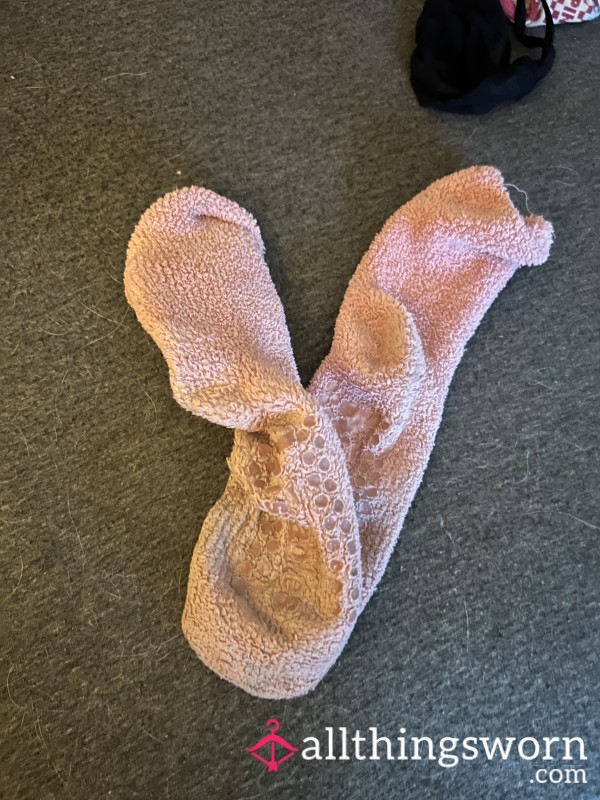Worn Slipper Socks