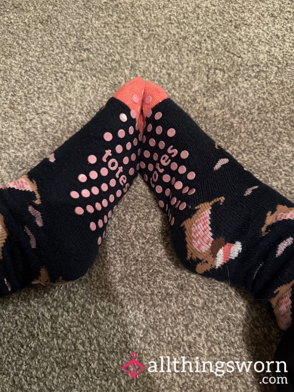 🧦 Worn Slipper Socks 🧦