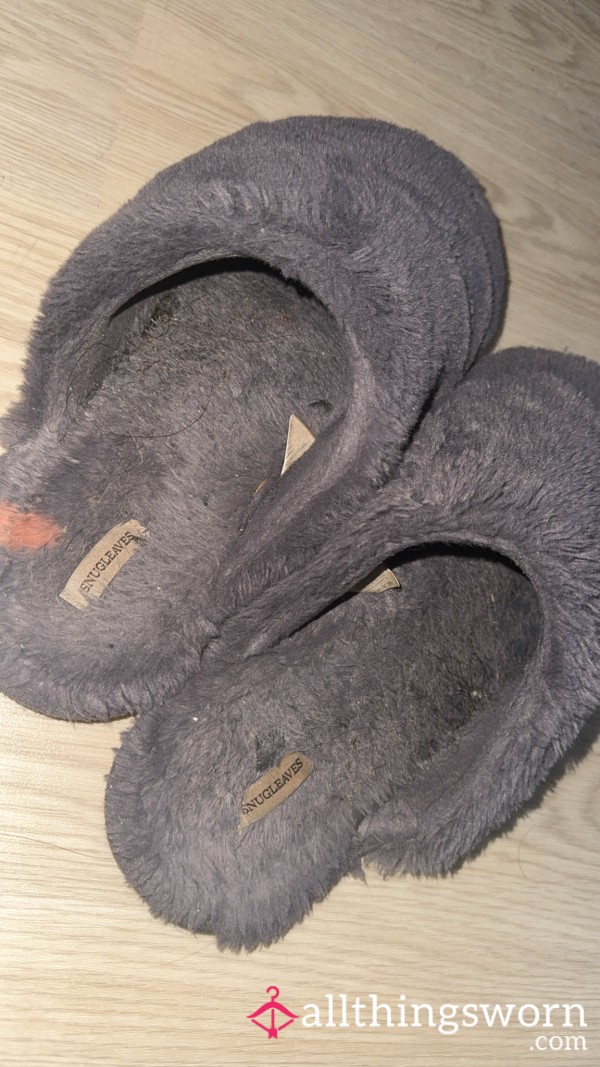 Worn Valentines Gift Slippers - 14th Feb 2025