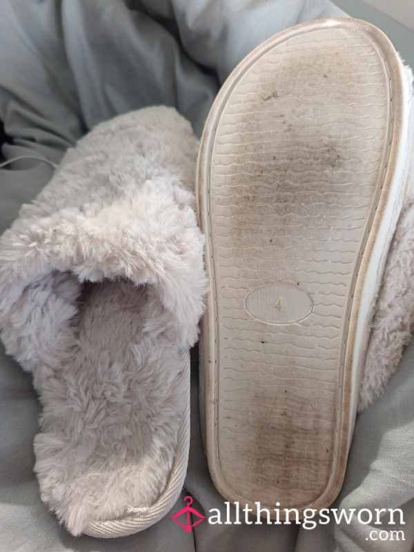 Worn Slippers, Can Add Extra Wear If Interested
