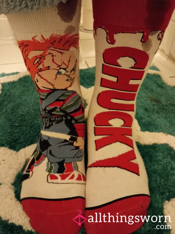 WORN Smelly Chucky Socks