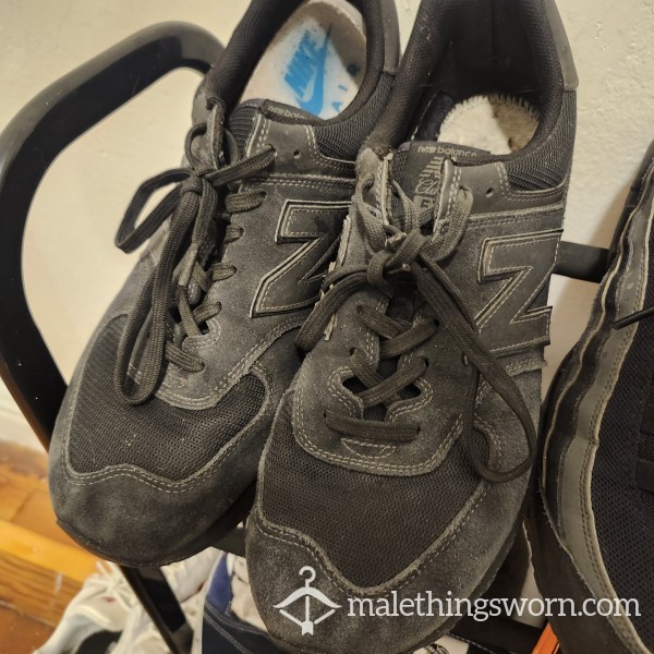 Worn, Smelly, Work Shoes.