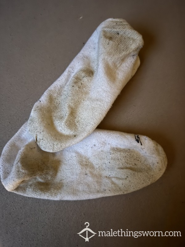 Worn Sneaker Socks