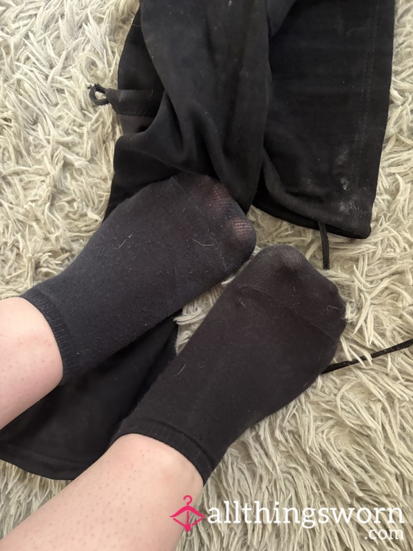 Worn Black Socks 🧦