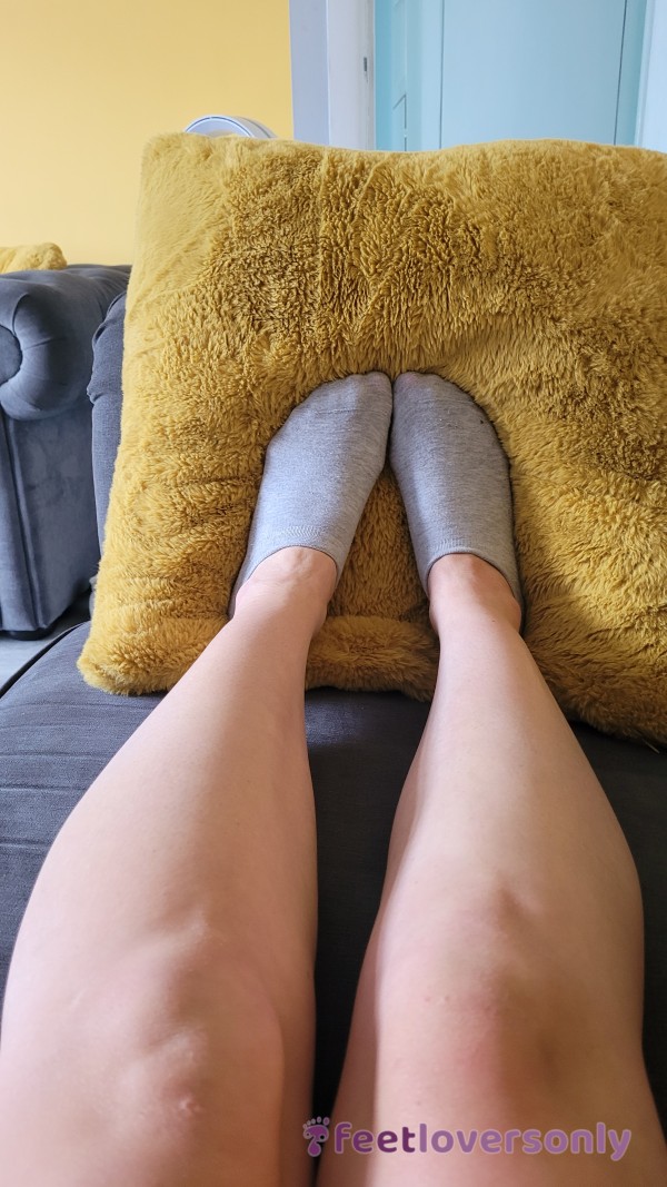 Worn Socks After A Long Day.