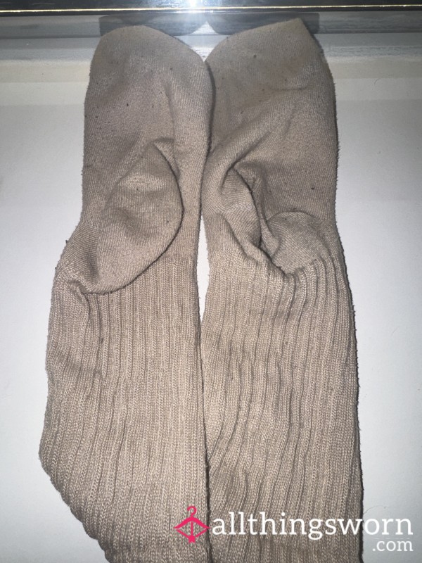 Worn Socks All Day In My Trainers Sweaty