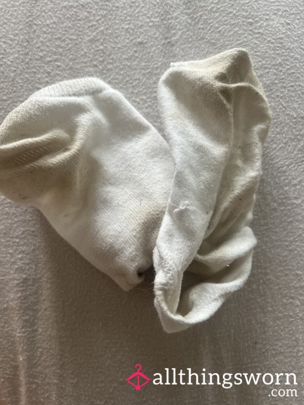 Worn Socks In Trainers!
