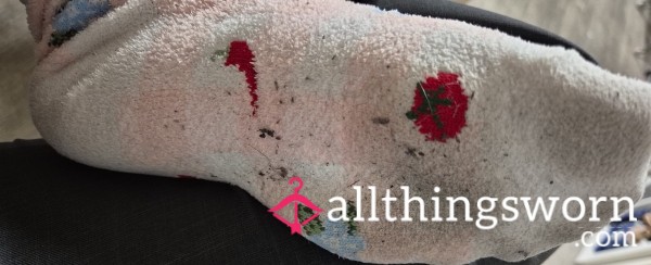 Worn Socks That Have Been Slept In And Worked In.