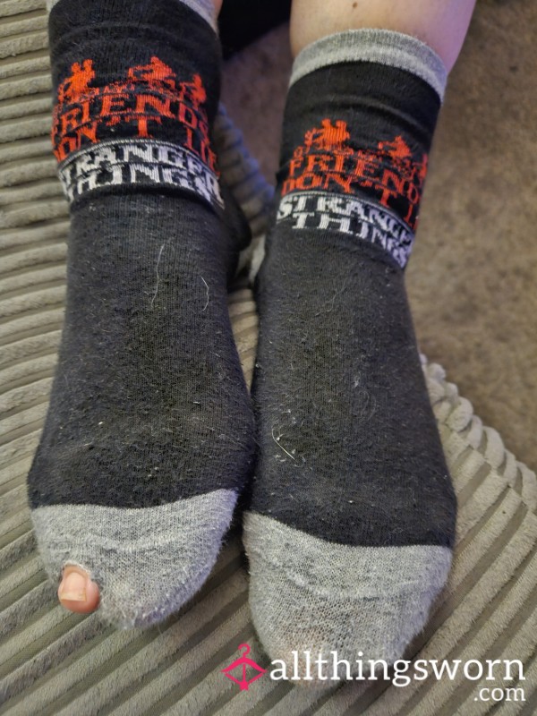 Worn Socks With Hole!