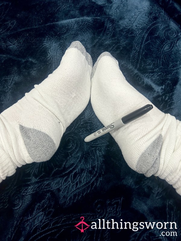 Worn Socks With Your Name On Them