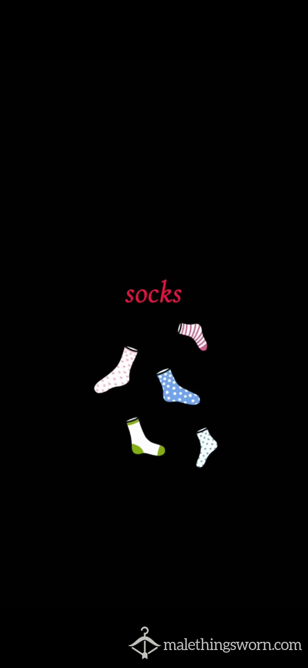 Worn Socks, You Select How Long They're Worn!