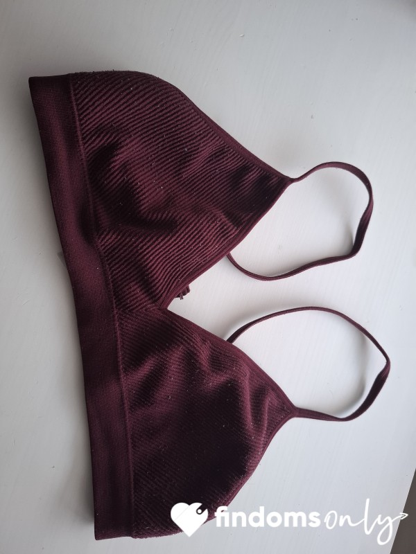 Worn Sports Bra