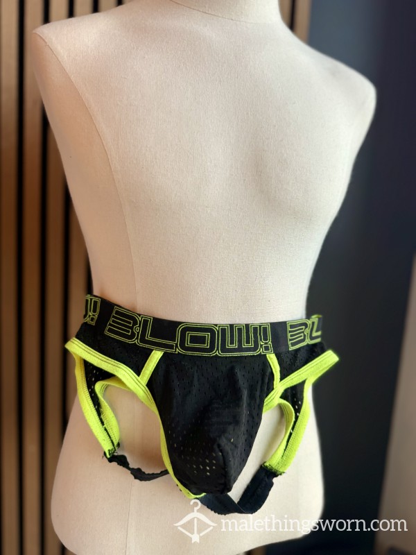 🏈 Worn Sporty Jockstrap - From Your Sweaty Sub Boi 🏈