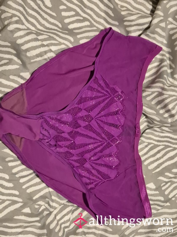 Worn Stained Smelly Full Back Panties
